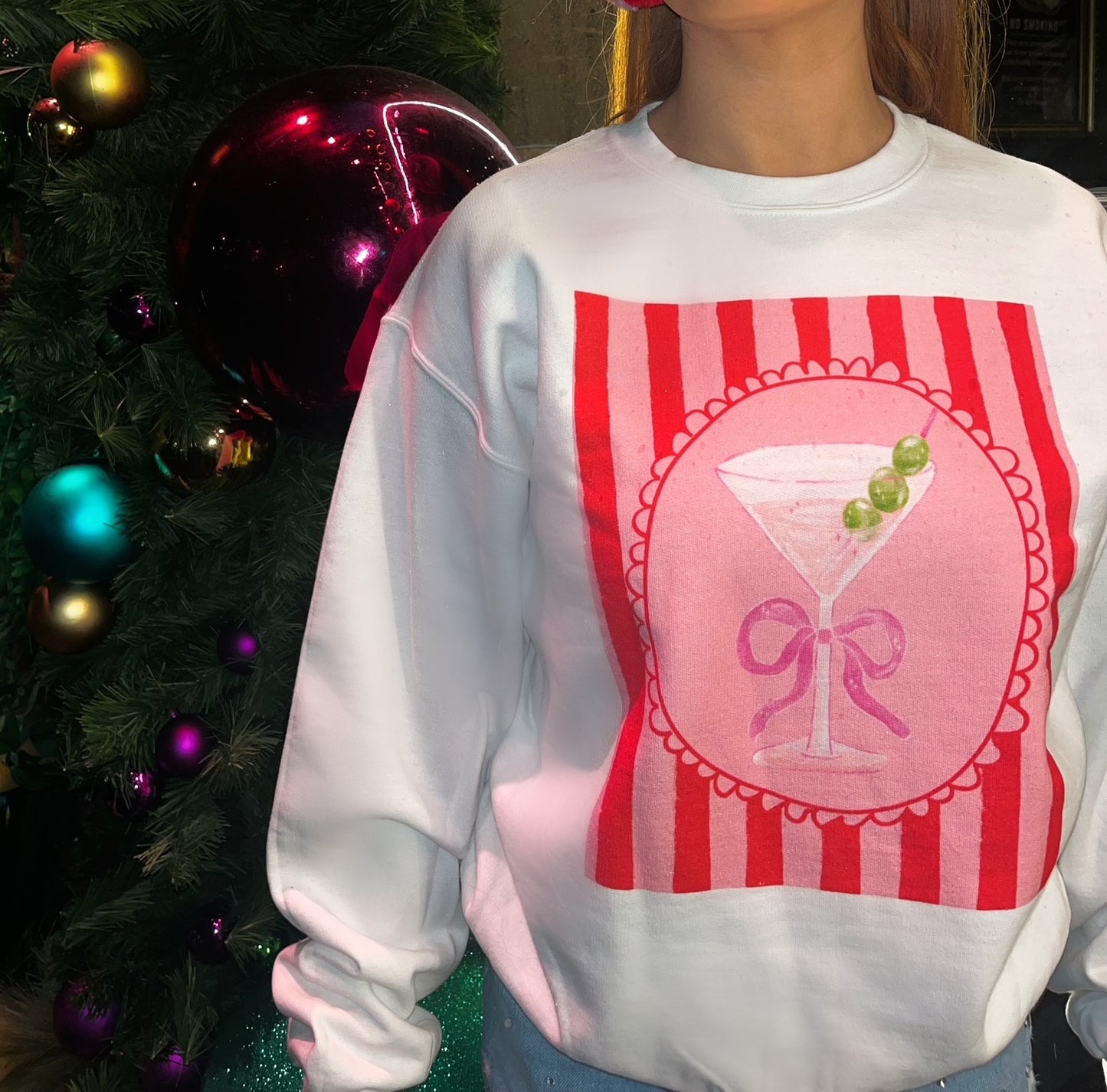 Christmas Martini Jumper