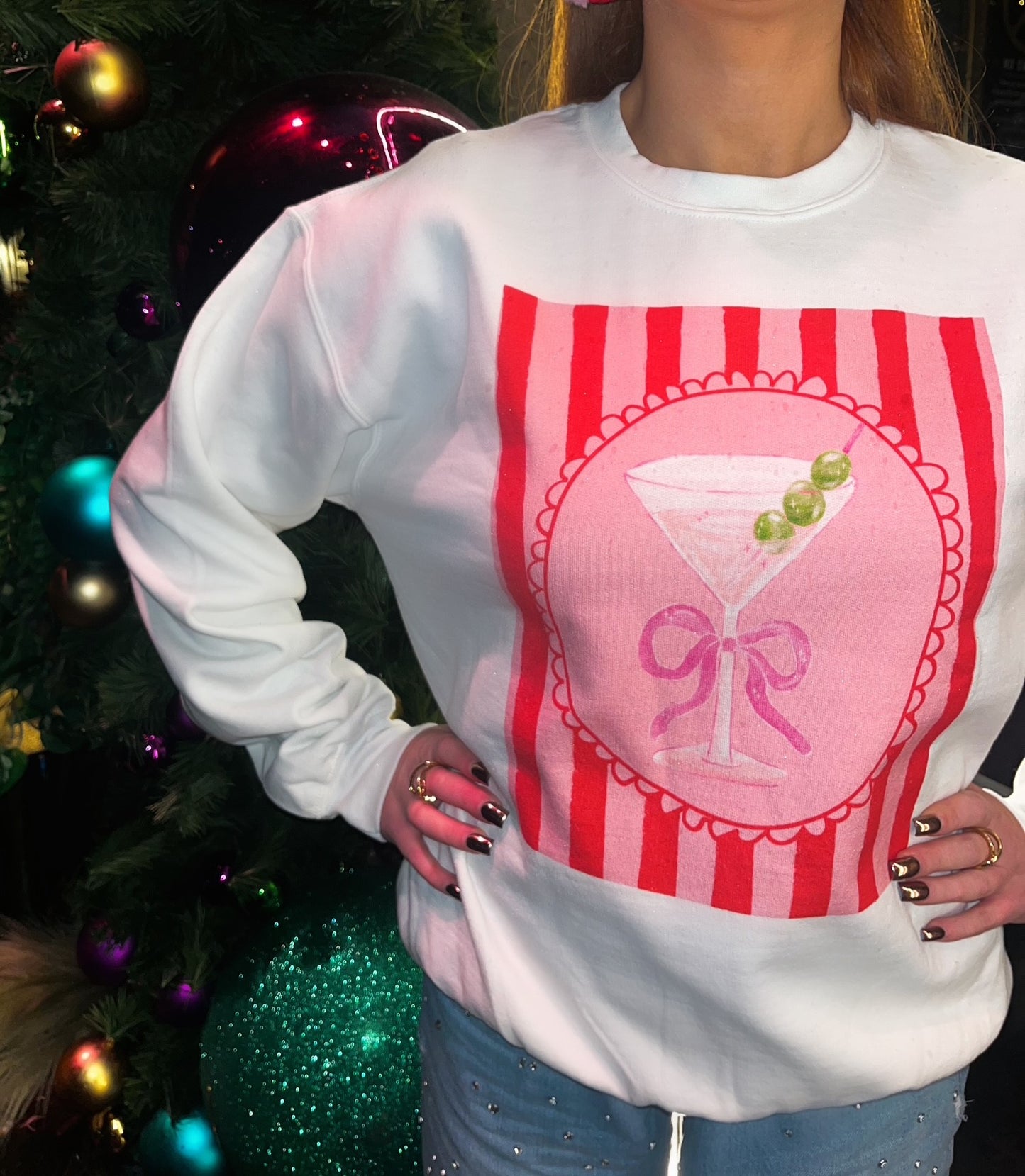 Christmas Martini Jumper