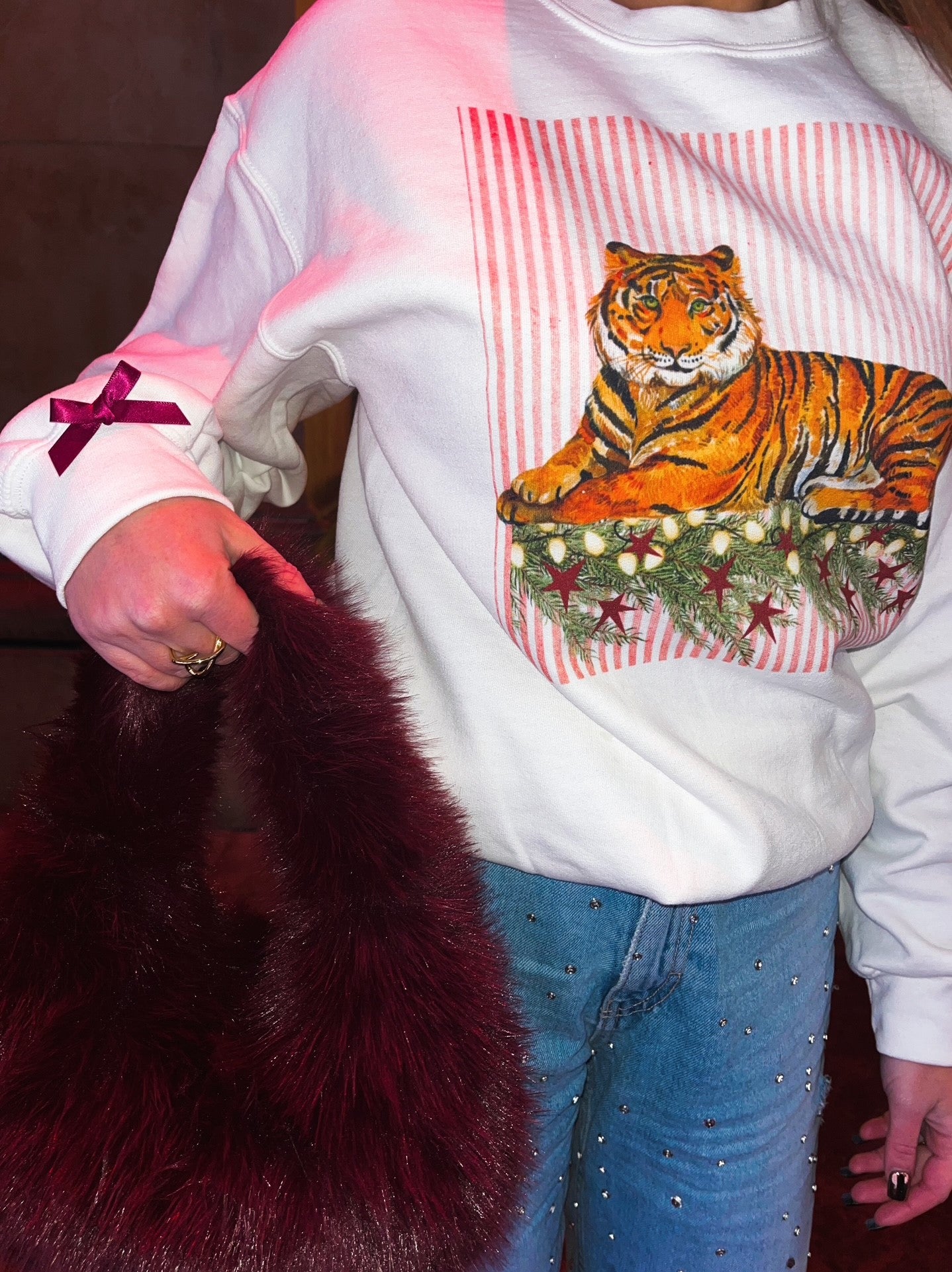 Festive Tiger Jumper
